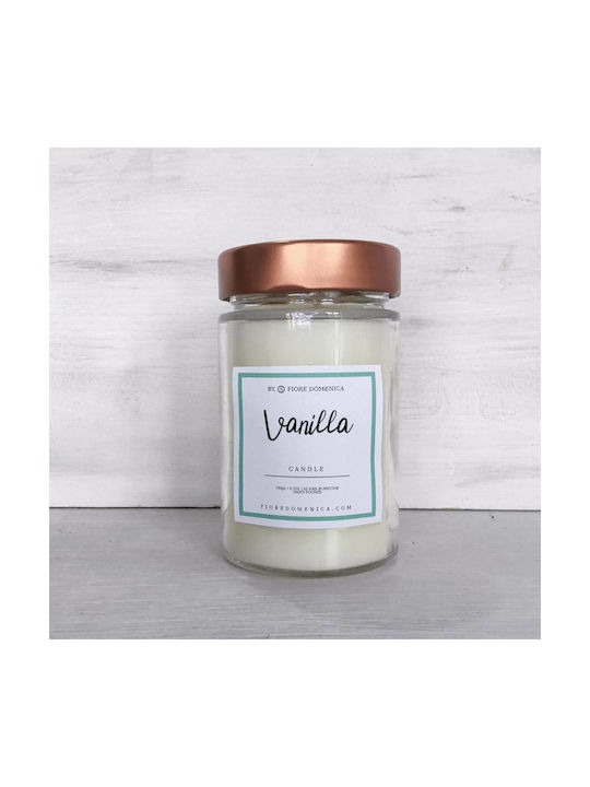 Candle Vanilla, 200gr, Fiore Domenica.