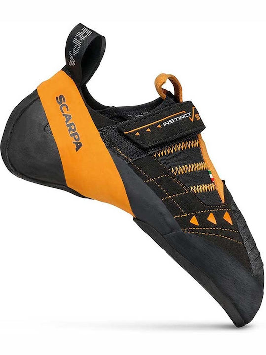 Scarpa Instinct VS Ασύμμετρα Παπούτσια Αναρρίχησης Μαύρα