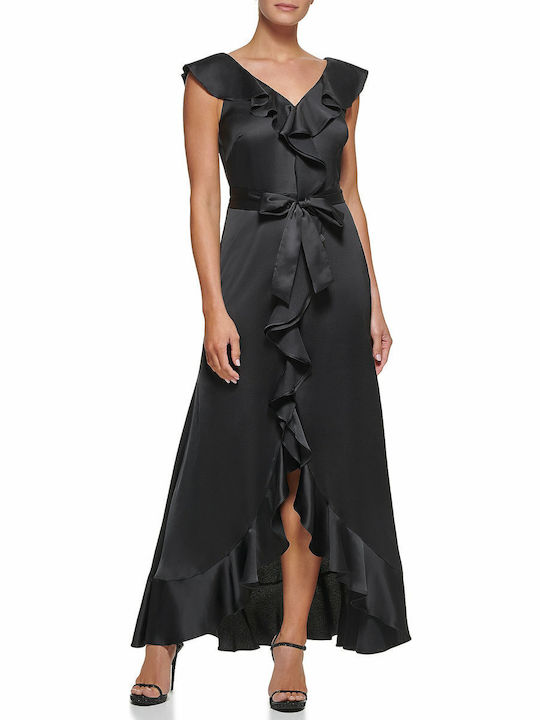 Summer Maxi Dress for Wedding and Christening Black