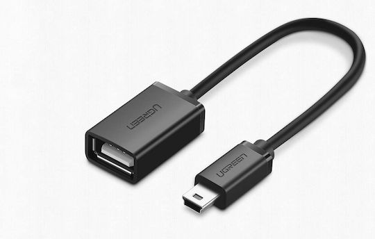Ugreen US249 Convertor mini USB masculin în USB-A feminin 1buc