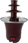 Brown Chocolate Fountain with 3 Flats 03009 65W 14.5x14.5x22cm