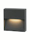 Zambelis Lights Wall-Mounted Outdoor Spot Light LED IP65 6W with Warm White Light 3.7x15x15εκ.