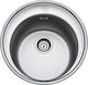 Donau 107DE Drop-In Chiuvetă Inox Satinat L48xW48cm Argintiu