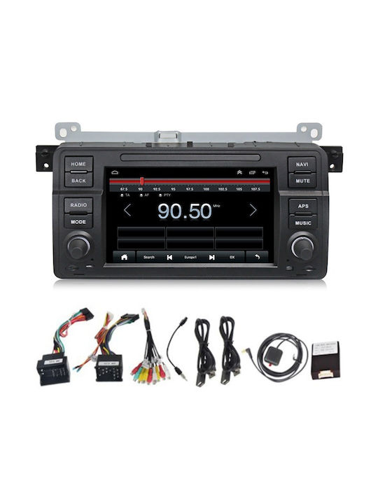 Car-Audiosystem für BMW E46 / Serie 3 (E46) E46 1998-2005 (Bluetooth/USB/WiFi/GPS) mit Touchscreen 7"