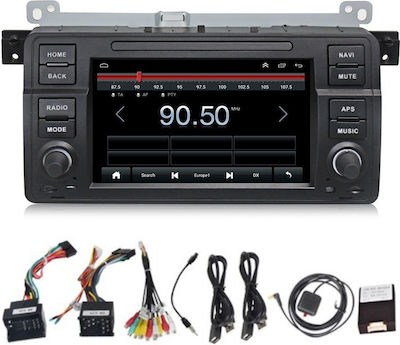 Car-Audiosystem für BMW E46 / Serie 3 (E46) E46 1998-2005 (Bluetooth/USB/WiFi/GPS) mit Touchscreen 7"