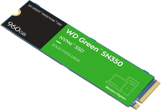 Western Digital Green SN350 SSD 960GB τύπου M.2 με σύνδεση PCI Express 4.0 WDS960G2G0C