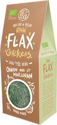 Diet-Food Βιολογικά Crackers Flax 90gr