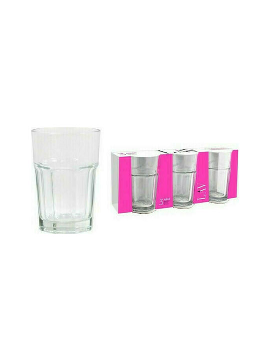 Gurallar Aras Water Glasses Set of 3 Crystal