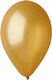 Set of 100 Balloons Latex Gold 30cm