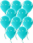 Set of 100 Balloons Latex Blue 30cm