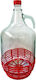 Miltoplast Demijohn Transparent with Red Net NT-5-RED 5lt