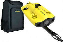 Chasing Innovation Gladius Mini S Flash Pack Drohne Unterwasser mit Kamera 4K 30fps und Fernbedienung, Kompatibel mit Smartphone (200m Kabel)