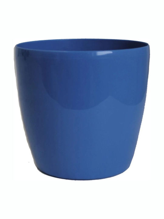 Plastona Roto Brillante 16 Pot Blue 16x16x15cm 10.02.0076