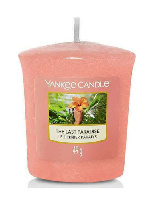 Yankee Candle Scented Candle with Scent Last Paradise Red 49gr 1pcs