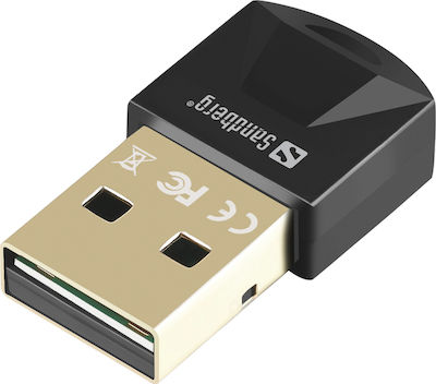 Sandberg USB Bluetooth 5.0 Adaptor cu Raza de Acțiune 20m (134-34)