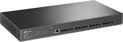 TP-LINK Jetstream TL-SX3016F Managed L2 Switch and 16 SFP Ports