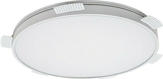 VK Lighting Rund Vertieft LED Panel 114W mit Natürliches Weiß Licht 4000K