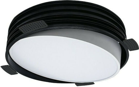 VK Lighting Rund Vertieft LED Panel 20W mit Warmes Weiß Licht 3000K