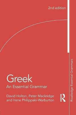 Greek: An Essential Grammar Greek: An Essential Grammar
