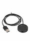 Akyga AK-SW-16 Charging Cable Μαύρο (Amazfit Stratos 3)