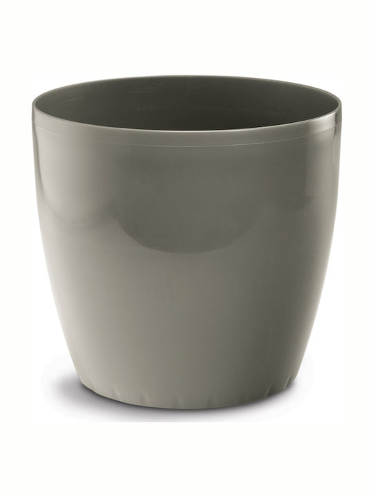 Plastona Roto Brillante 22 Plant Pot Spicy Brow...