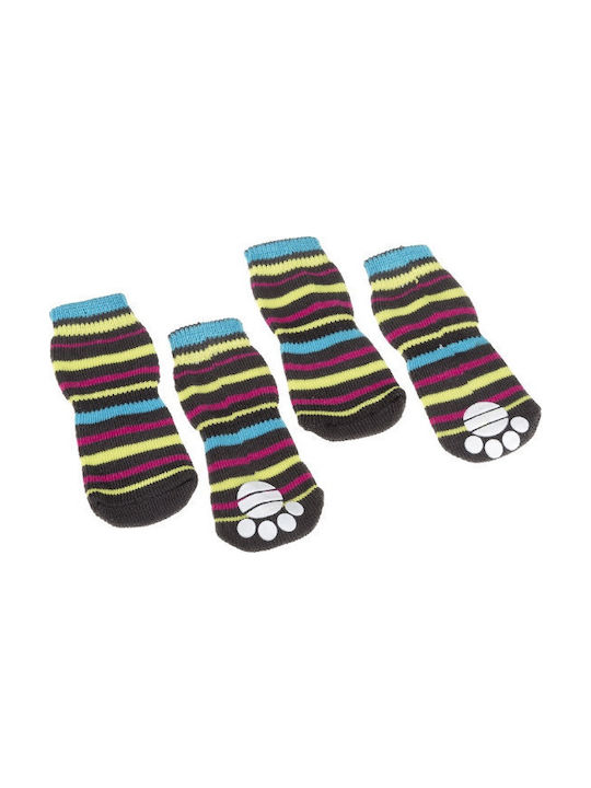 Ferplast Pet Socks Antislip Large Κάλτσες Σκύλου Πολύχρωμα 4τμχ
