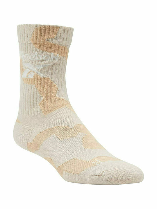 Reebok Classics Summer Șosete Sportive Bej 1 pereche