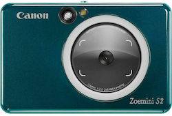 Canon Instant Φωτογραφική Μηχανή Zoemini S2 Aqua Blue