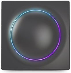 Fibaro Walli Comutator De Perete Electric Cu Comenzi Sens Unic Cu Ramă Neagră