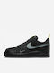 Air Force 1 Reflective Swossh Men's Sneakers Black