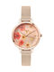 Oui & Me Fluerette Women's Watch 34mm Battery Pink Gold