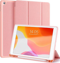 Dux Ducis Domo Flip Cover Stand / Υποδοχή Στυλό Ροζ Χρυσό (iPad 2019/2020/2021 10.2'')