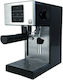 Briel A3 Μηχανή Espresso 1000W Πίεσης 20bar Μαύρη