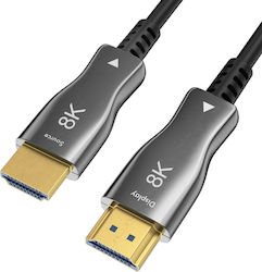 Claroc FEN-HDMI-21-3M HDMI 2.1 HDMI De Sex Masculin - HDMI De Sex Masculin 3m Negru Claroc FEN-HDMI-21-3M HDMI 2.1 HDMI De Sex Masculin - HDMI De Sex Masculin 3m Negru