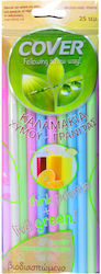 Straws Paper Multicolored Juice & Granita 25pcs