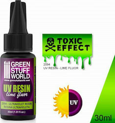 Green Stuff World UV Resin/Toxischer Effekt Limette Fluor 30ml