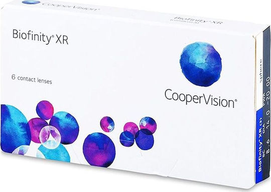 Cooper Vision Biofinity XR 3 Μηνιαίοι Φακοί Επαφής Σιλικόνης Υδρογέλης