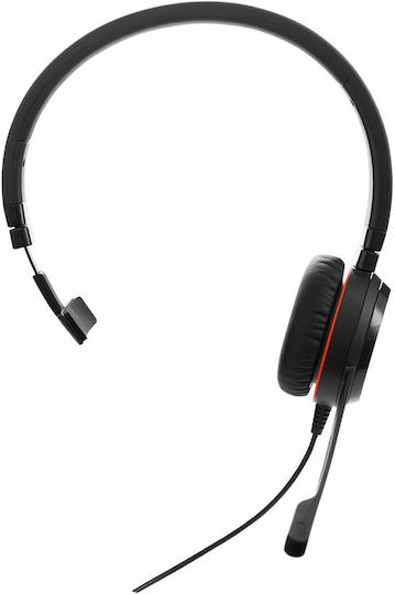 Jabra Evolve 30 II UC Spare На ушите Мултимедийни слушалки с микрофон и връзка 3,5 мм жак в Черен цвят