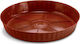 Atmosphera Plastic Pot Plate Terracotta 14x14cm