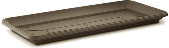 Atmosphera Athens Pot Plate Plastic Spicy Brown 100x43cm
