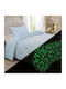 Lino Home Universo Blanket Fleece Single 160x220cm Ciel