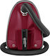Nilfisk Select Vacuum Cleaner 450W Bagged 3.1lt Red