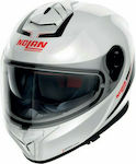 Nolan N80-8 Staple N-Com Metal White 56 Motorra...