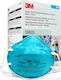 3M 1860S Protective Mask FFP2 Blue 1860S 10pcs