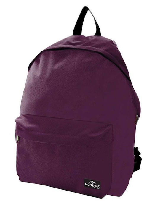 Next Montana School Bag Backpack Junior High-High School in Purple color