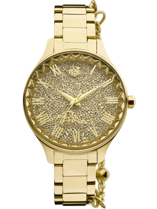Police Tropea Women's Watch with Gold Metal Bracelet