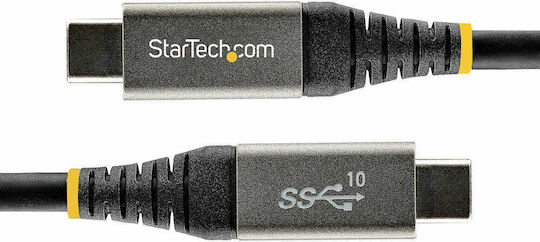 StarTech USB 3.2 Video Cable USB-C Male - USB-C 100W PD Black 1m