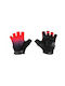 Force Shade Halber Finger Fahrradhandschuhe Erwachsene Rot