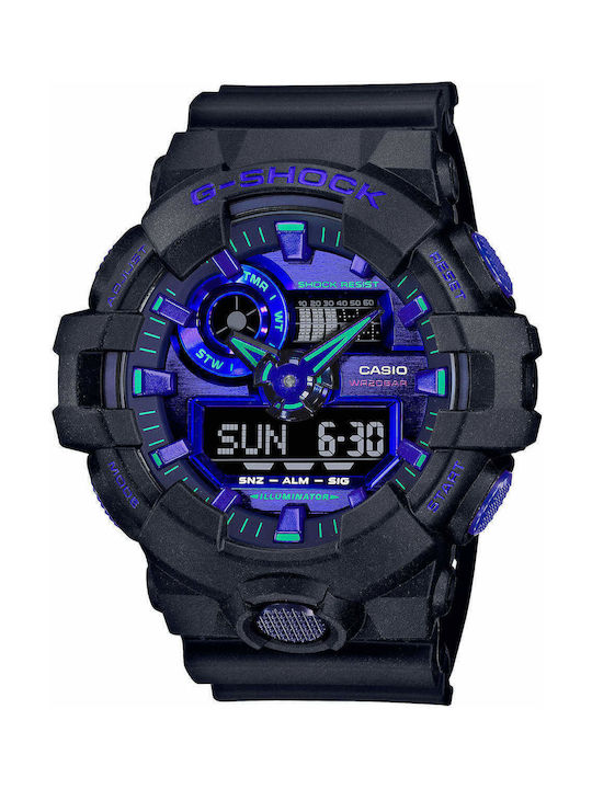 Casio G-Shock Часовник Батерия с Черно Каучукова Каишка