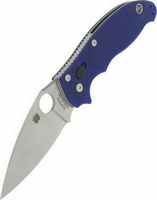 Spyderco Manix 2 G10 Σουγιάς Μπλε